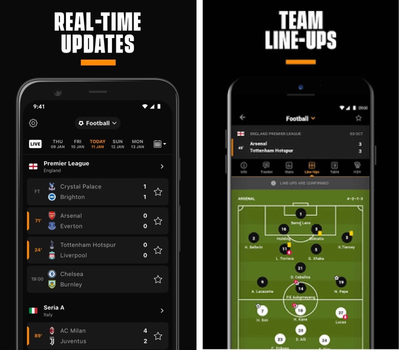 Livescore cập nhập nhanh thông tin các trận thể thao để cá cược hiệu quả